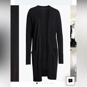 Halogen Open Front Pocket Cardigan